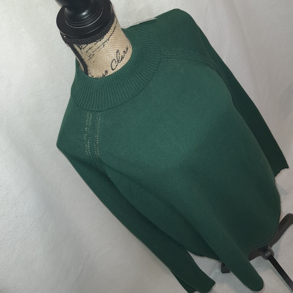 New Kim Rogers Green Crew Neck Sweater Large - Picture 5 of 11